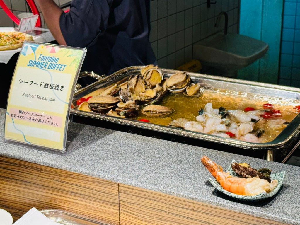 2025年夏季那霸洛希爾酒店鮑魚鐵板燒吃到飽loisir-naha🤤🇯🇵沖繩